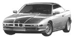 BMW E31 B1296 Fault Code